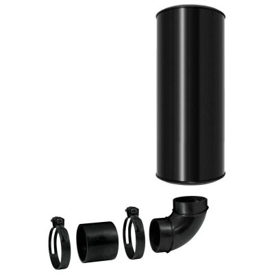 Silencieux rond 10 pouces