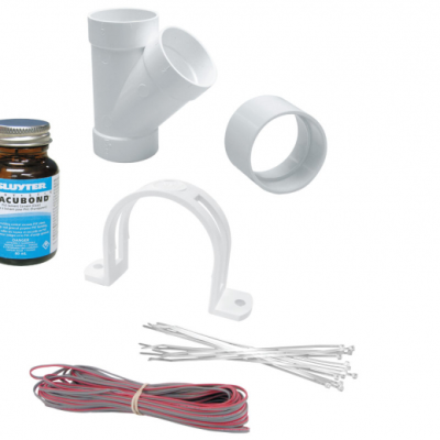 Ensemble de finition pour boyau rétractable Retraflex