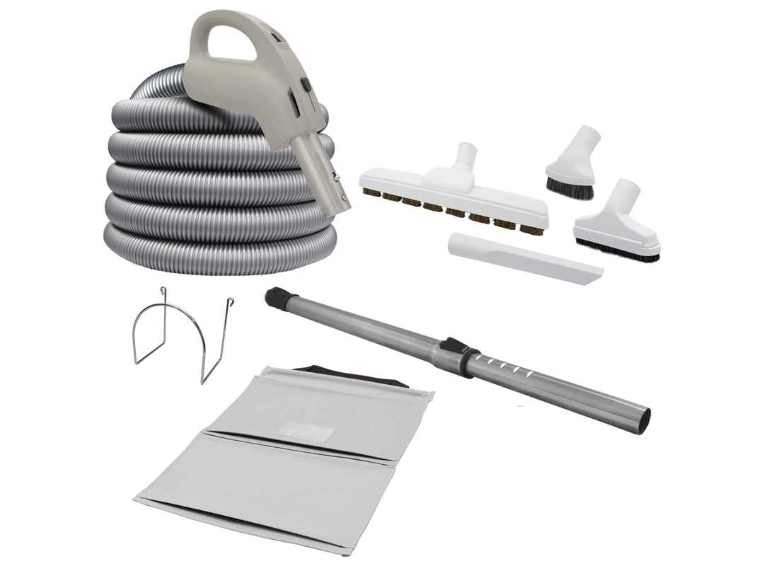 Ensemble d'accessoires 24V boyau 35' Super Pack avec brosse 12 po (30,5 cm)