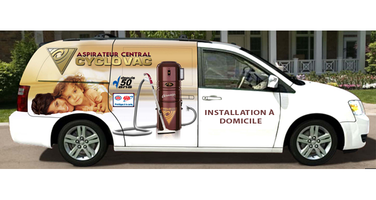 Cyclovac installation a domicile