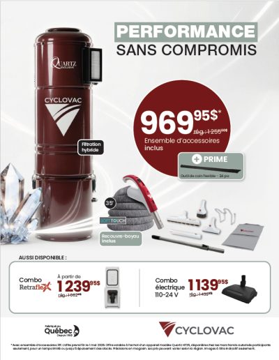 Cyclo Vac Sans Compromis 2026